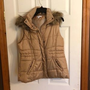 Puffy Vest with Hood